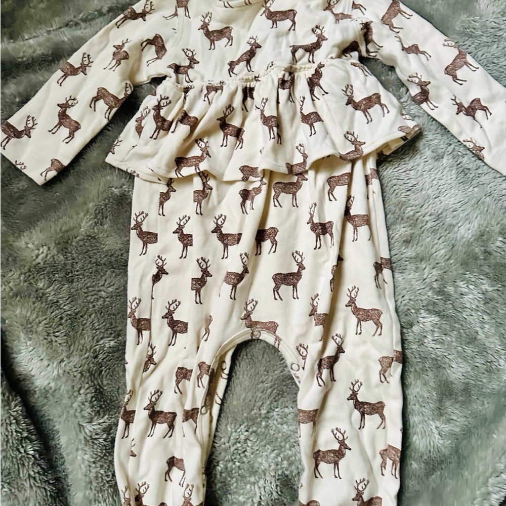 Kate Quinn 18-24mo Reinder Ruffle Romper